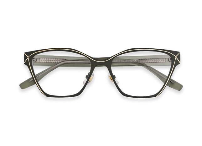 Sutton Green Square Glasses 1
