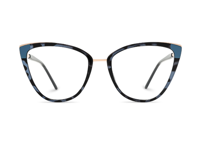 Tate Blue Women's Cat Eye Glasses 2