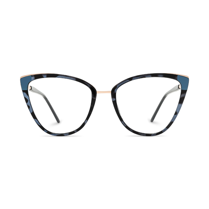 Tate Blue Women's Cat Eye Glasses 2