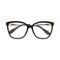 Wynter Black Women's Cat Eye Glasses 1