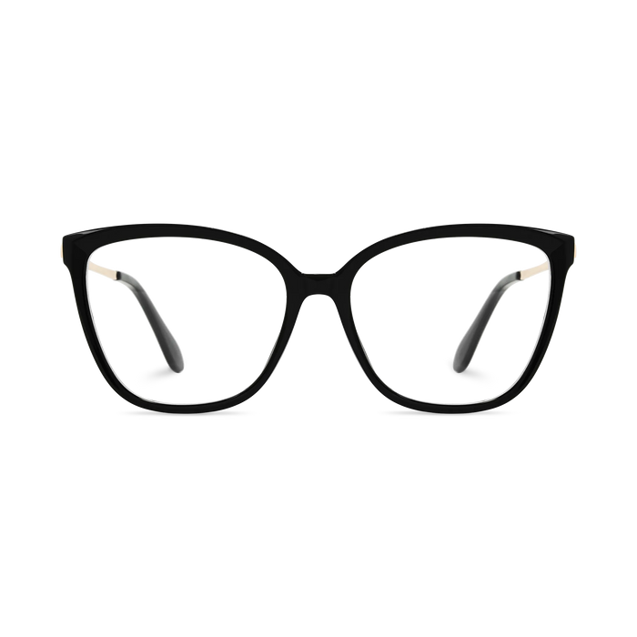 Wynter Black Women's Cat Eye Glasses 2