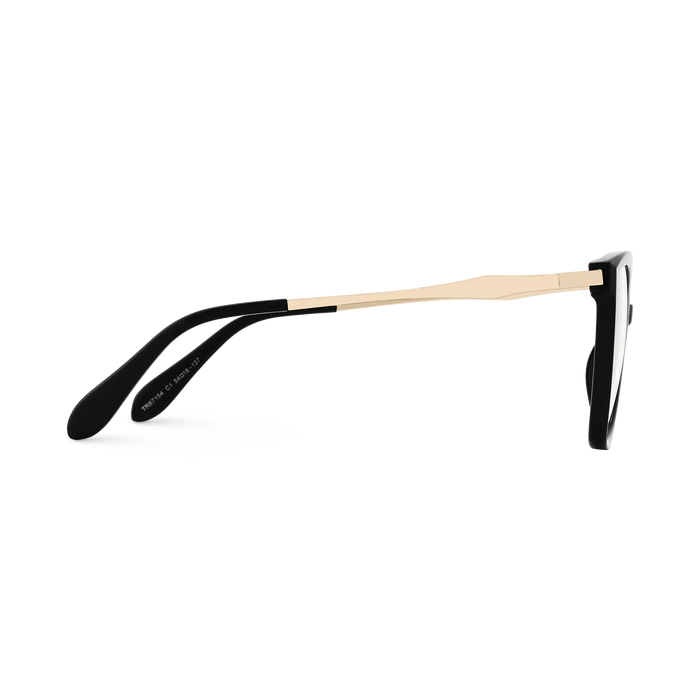 Wynter Black Women's Cat Eye Glasses 4