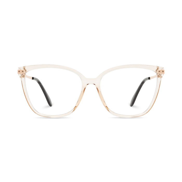 Wynter Champagne Women's Cat Eye Glasses 2