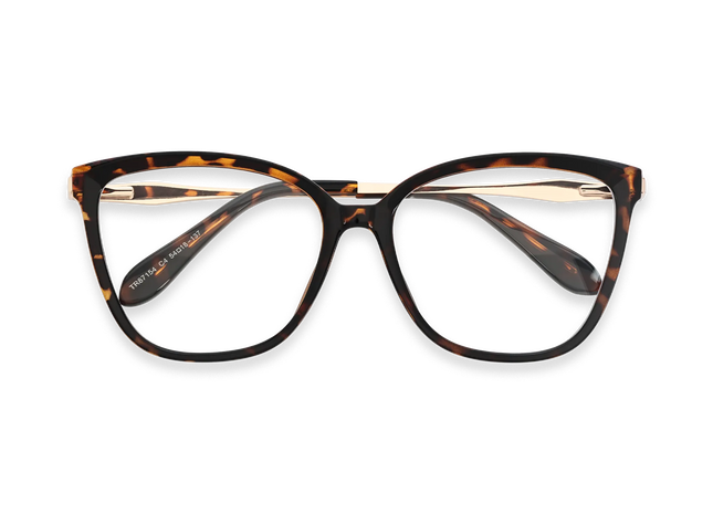 Wynter Tortoise Women's Cat Eye Glasses 1