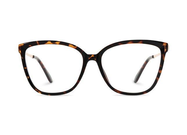 Wynter Tortoise Women's Cat Eye Glasses 2