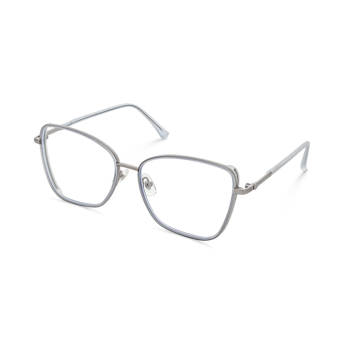 Zayden Blue Square Glasses 3