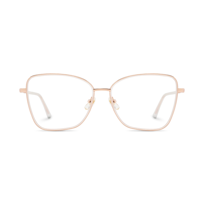 Zayden Clear Square Glasses 2