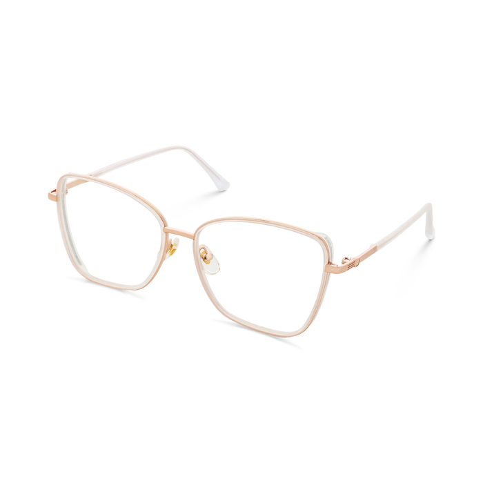 Zayden Clear Square Glasses 3