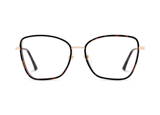 Zayden Dark Tortoise Square Glasses 2