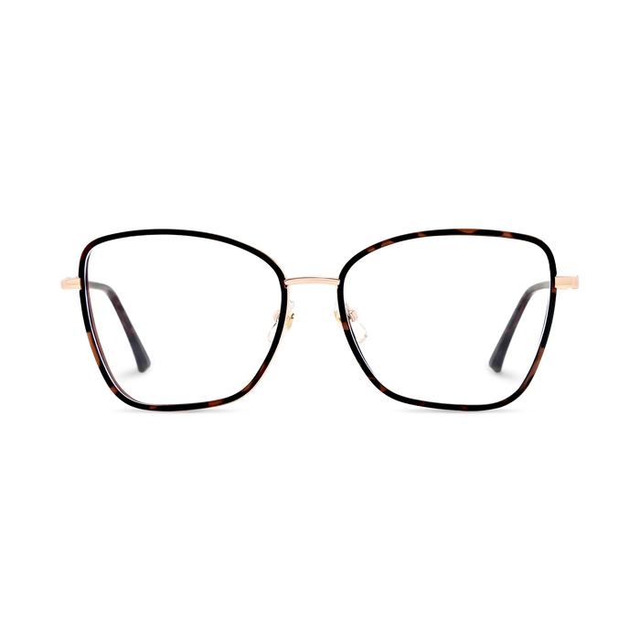 Zayden Dark Tortoise Square Glasses 2