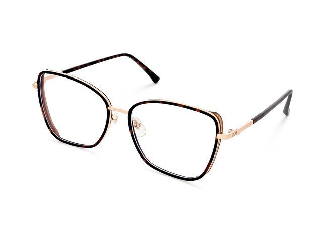 Zayden Dark Tortoise Square Glasses 3