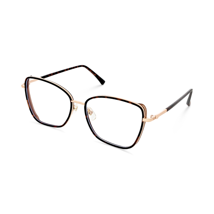 Zayden Dark Tortoise Square Glasses 3