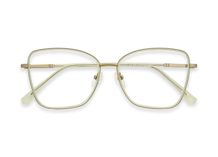 Zayden Light Green Square Glasses 1
