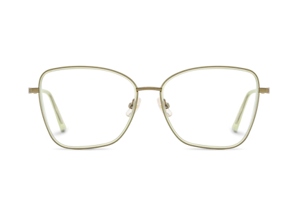 Zayden Light Green Square Glasses 2