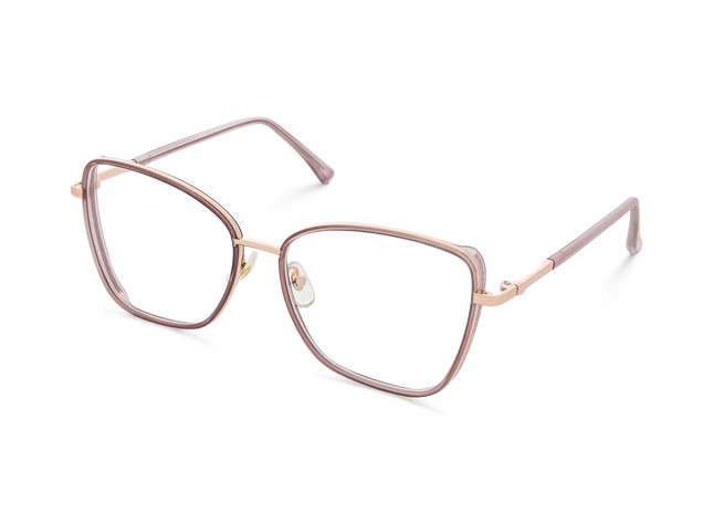 Zayden Purple Square Glasses 3