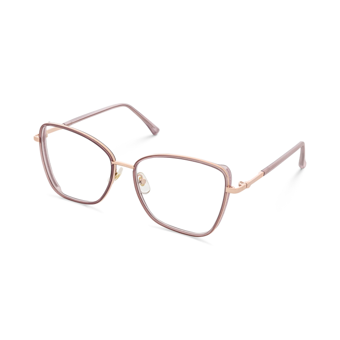 Zayden Purple Square Glasses 3