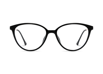 Zayne Black Round Glasses 2