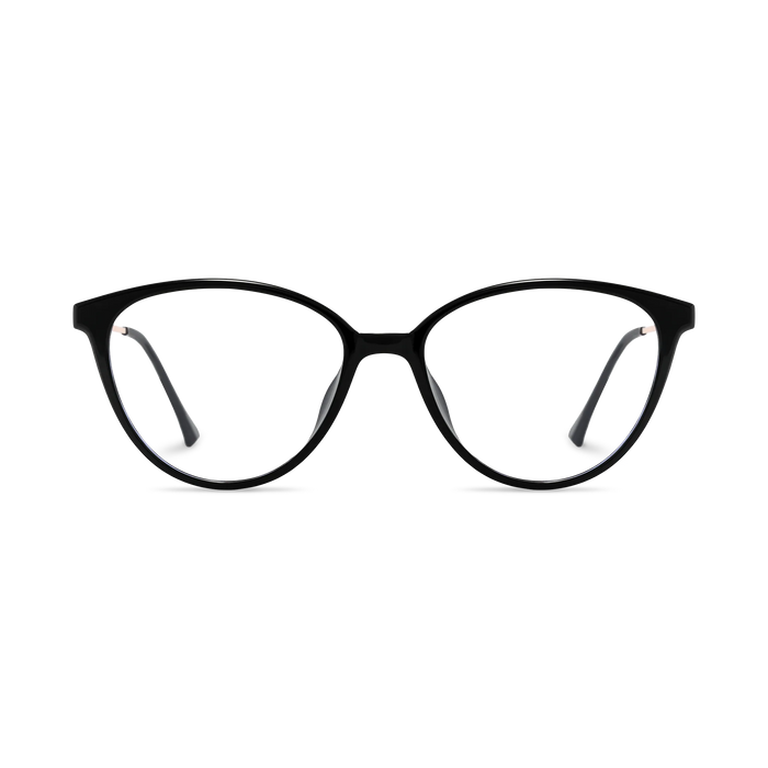 Zayne Black Round Glasses 2