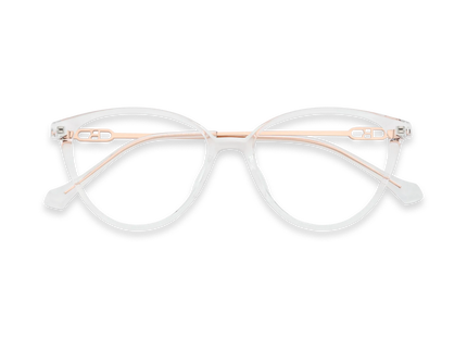 Zayne Clear Round Glasses 1