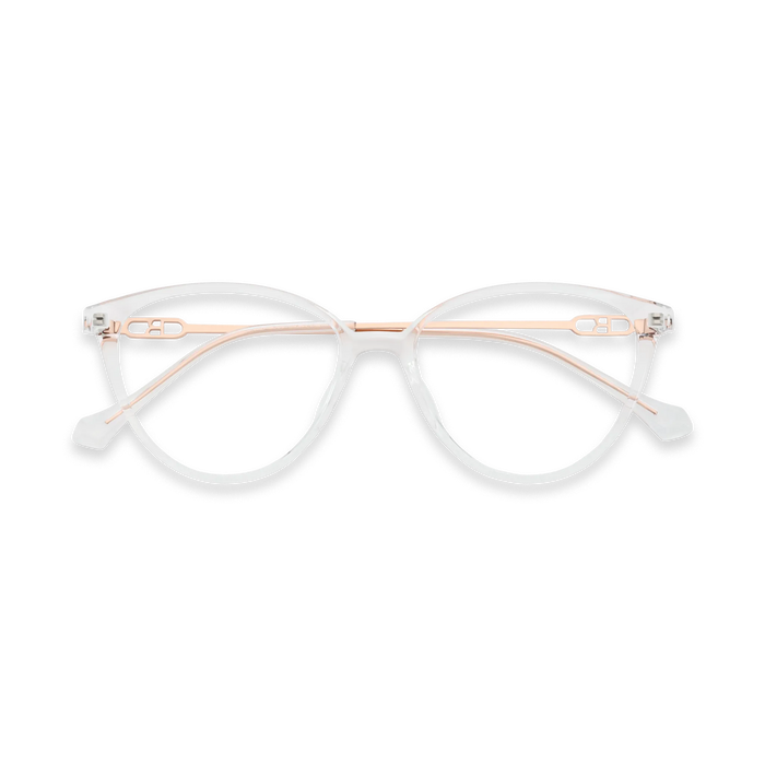 Zayne Clear Round Glasses 1