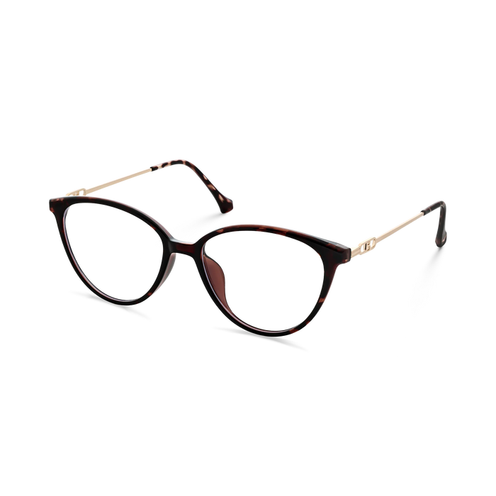 Zayne Dark Tortoise Round Glasses 3