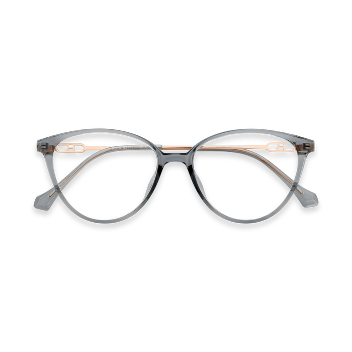 Zayne Grey Round Glasses 1
