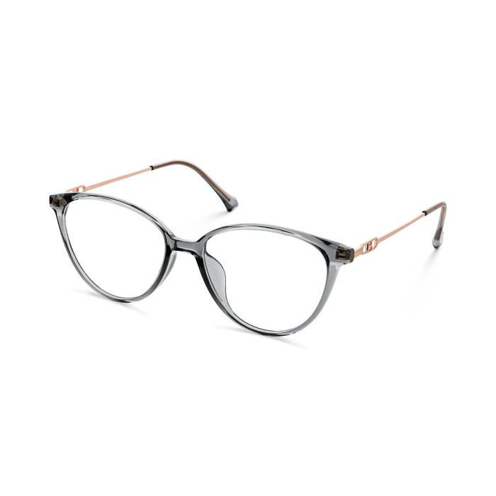 Zayne Grey Round Glasses 3