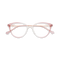 Zayne Pink Gradient Round Glasses 1