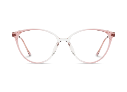 Zayne Pink Gradient Round Glasses 2