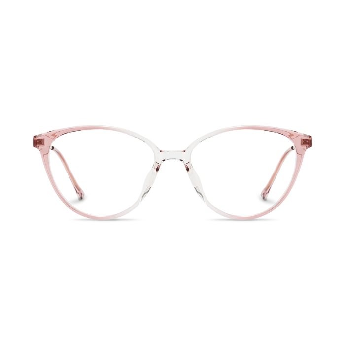 Zayne Pink Gradient Round Glasses 2