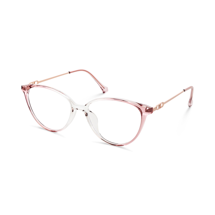 Zayne Pink Gradient Round Glasses 3