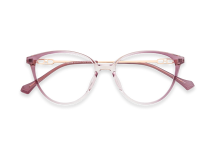 Zayne Purple Gradient Round Glasses 1