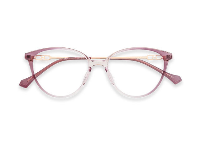 Zayne Purple Gradient Round Glasses 1