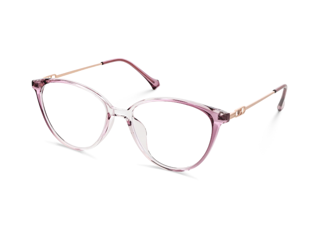 Zayne Purple Gradient Round Glasses 3