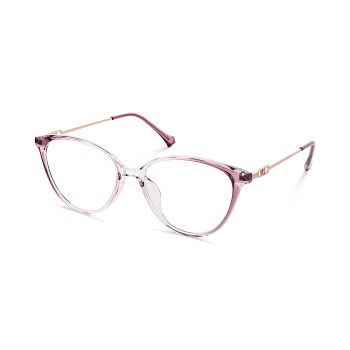 Zayne Purple Gradient Round Glasses 3
