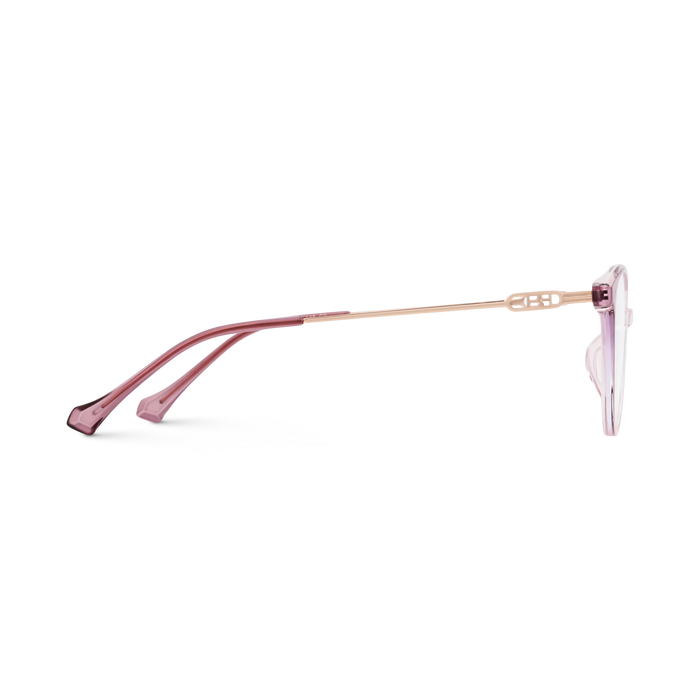 Zayne Purple Gradient Round Glasses 4