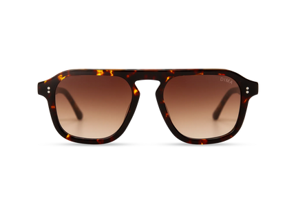 dima sunglass cameo amber tortoise frame brown gradient lens 1