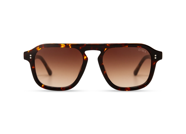 dima sunglass cameo amber tortoise frame brown gradient lens 1