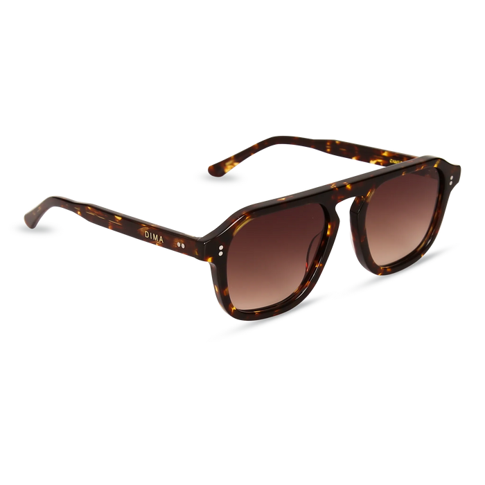 dima sunglass cameo amber tortoise frame brown gradient lens 3