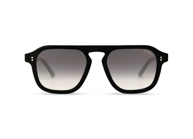 dima sunglass cameo black frame grey gradient lens 1