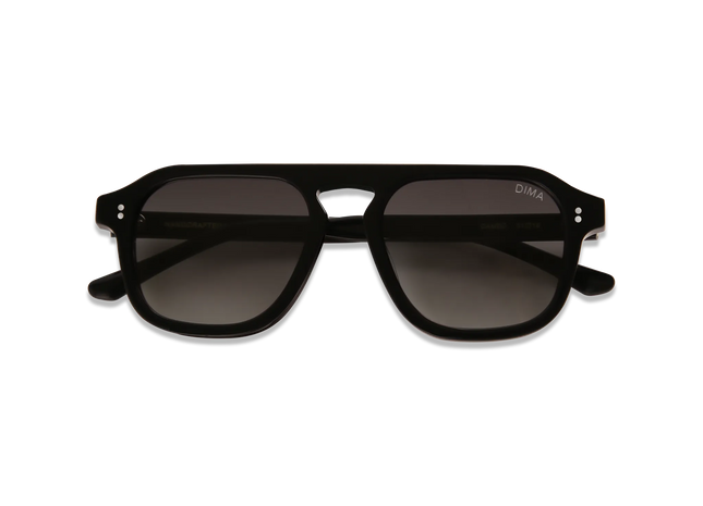 dima sunglass cameo black frame grey gradient lens 2