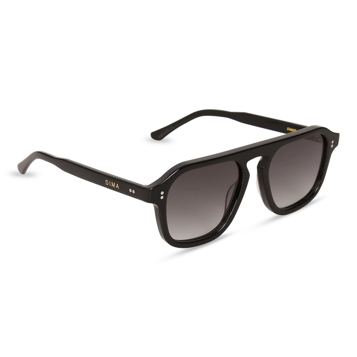 dima sunglass cameo black frame grey gradient lens 3