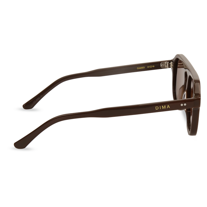 dima sunglass cameo brown frame brown lens 4