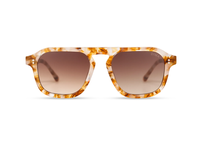 dima sunglass cameo brown pearl frame brown gradient lens 1