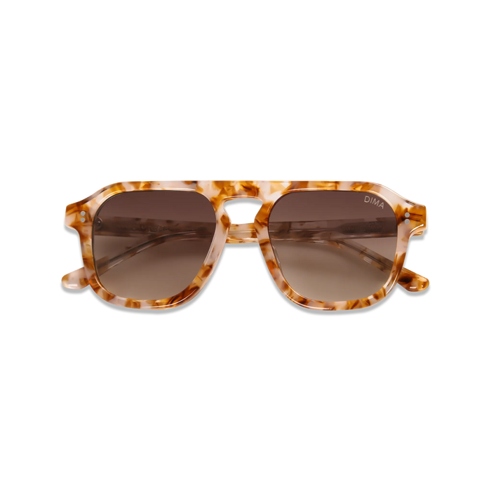 dima sunglass cameo brown pearl frame brown gradient lens 2