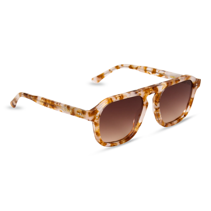 dima sunglass cameo brown pearl frame brown gradient lens 3