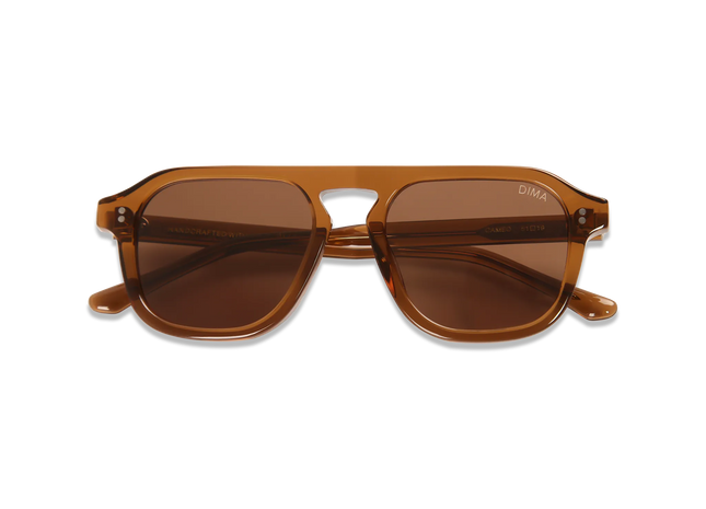 dima sunglass cameo crystal brown frame brown lens 2