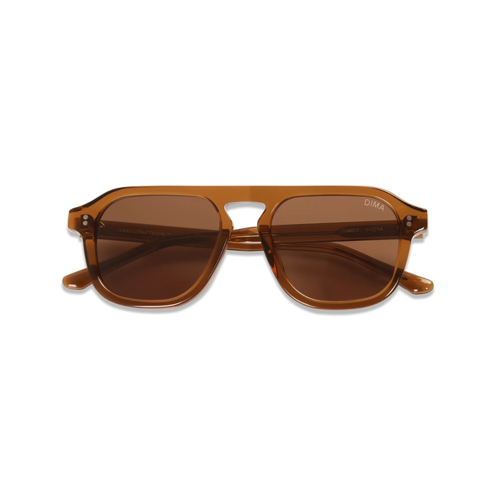 dima sunglass cameo crystal brown frame brown lens 2