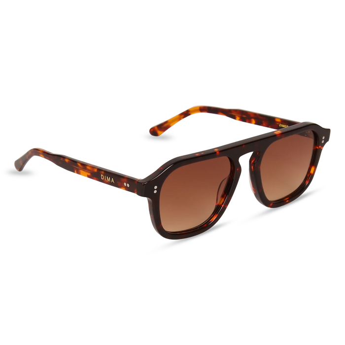 dima sunglass cameo havana frame brown gradient lens 3
