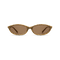 dima sunglass dina brown blocks frame brown lens 1